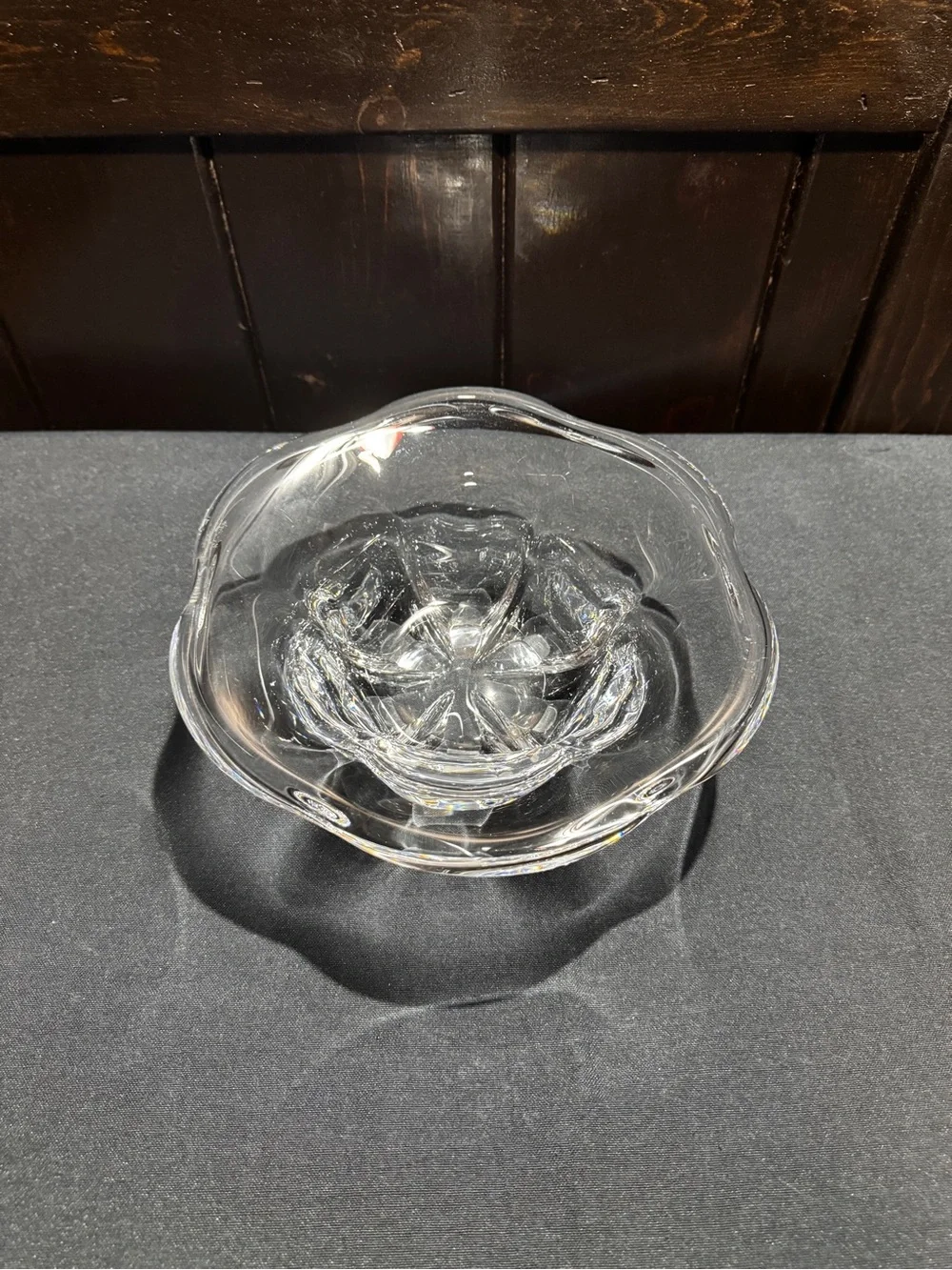 Orrefors Edward Hald clear crystal